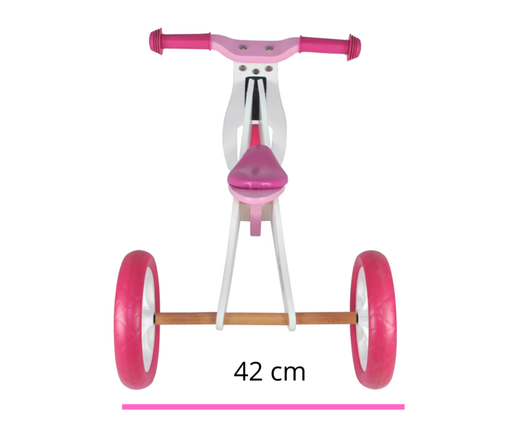 Rowerek biegowy LOOK / Pojazd 2 w 1 Look Hearts