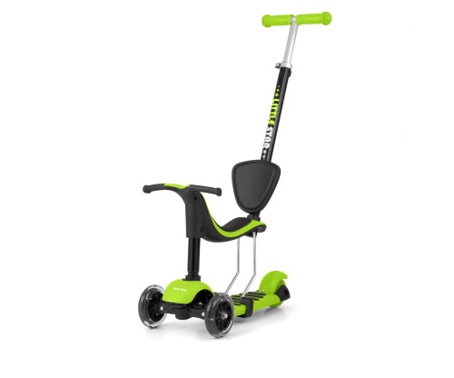 Scooter Little Star Green - hulajnoga dla dzieci 3w1