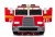 Wóz Strażacki na Akumulator Czerwony Dla Dzieci Pilot