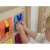 Kieszonki Do Zamykania i Otwierania Zamki Tablica Ścienna Masterkidz