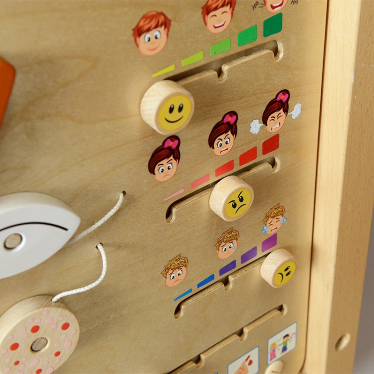 MASTERKIDZ Tablica Edukacyjna Jak Się Czujesz? Nauka Emocji