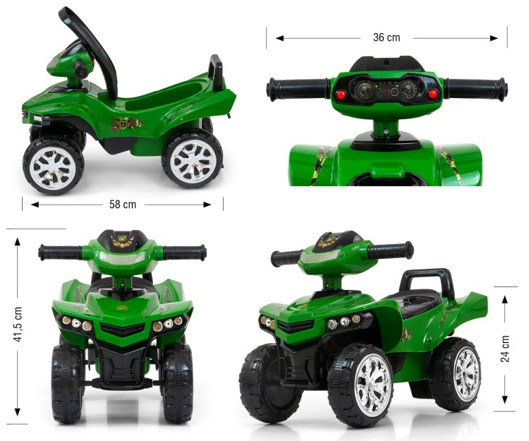Pojazd Jeździk Monster Military