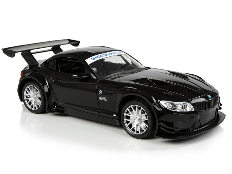 Auto Zdalnie Sterowane Sportowe R/C 1:18 BMW Z4 GT3 Czarny 2.4 G Światła