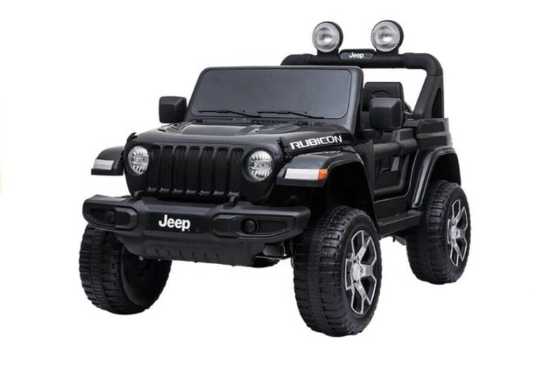 Auto na Akumulator Jeep Rubicon 4x4 Czarny - dwuosobowy