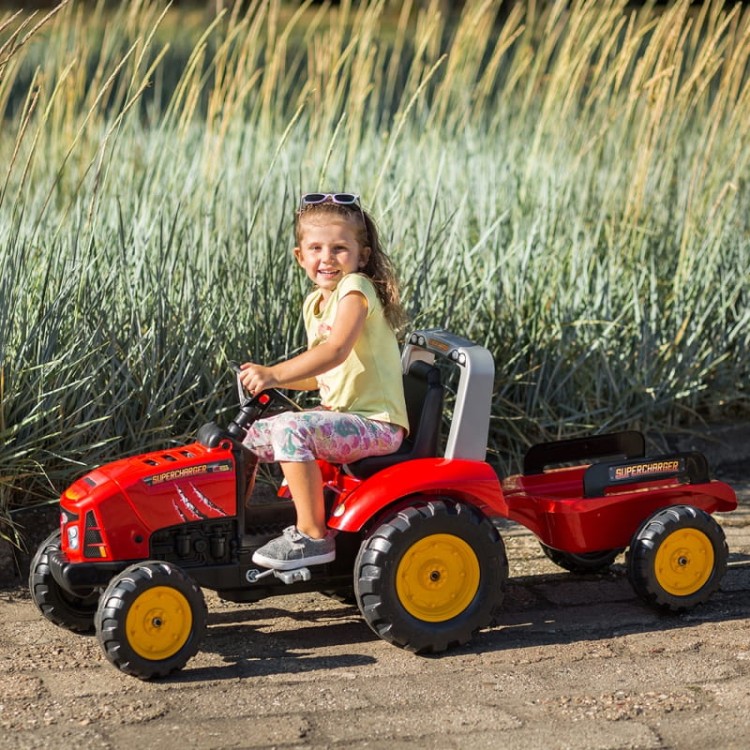 traktor na pedały dla dzieci