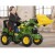 traktor na pedały z łyżką