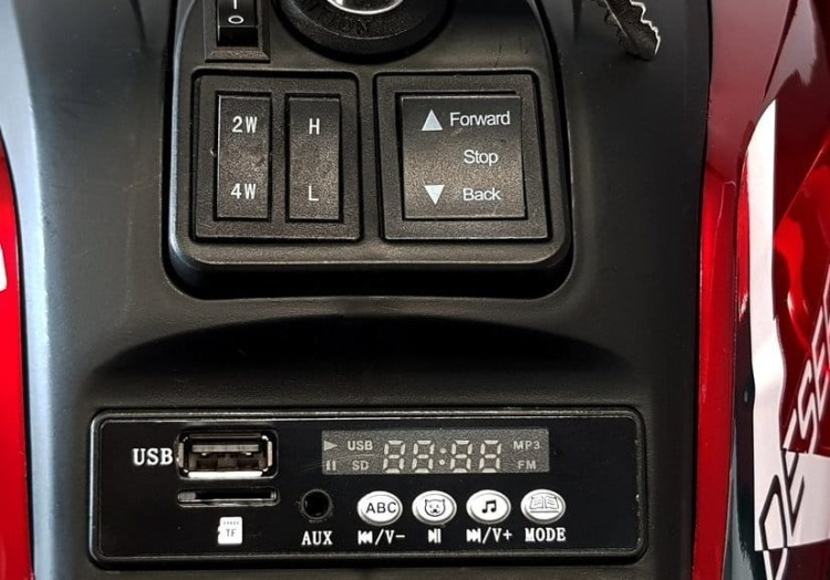 Quad na Akumulator dla dziecka  XMX607 Czerwony Lakier