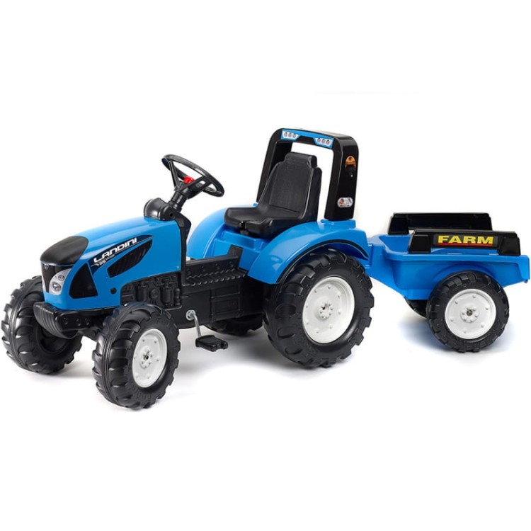 traktor dla dziecka na pedały z przyczepą