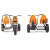 BERG Dwuosobowy Gokart na pedały Duo Chopper BF