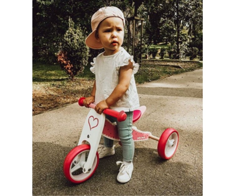 rowerek biegowy dla dziewczynki