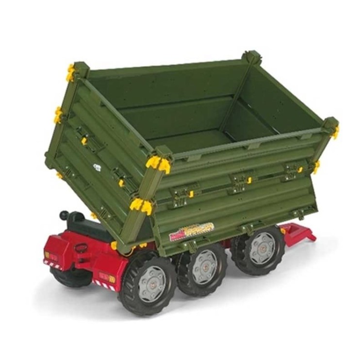 Wielka Przyczepa 3 osie Multi Trailer do traktorka dla dzieci John Deere