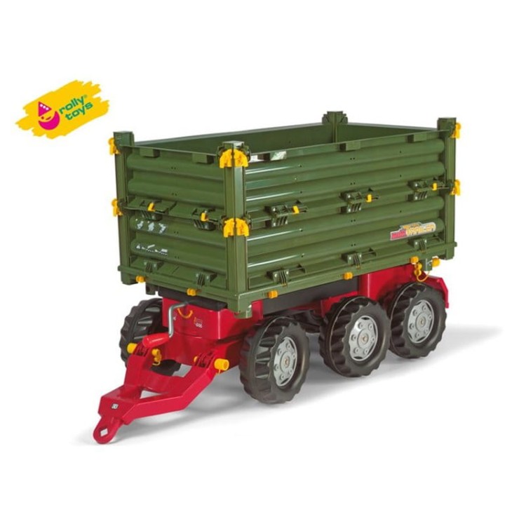 Wielka Przyczepa 3 osie Multi Trailer do traktorka John Deere