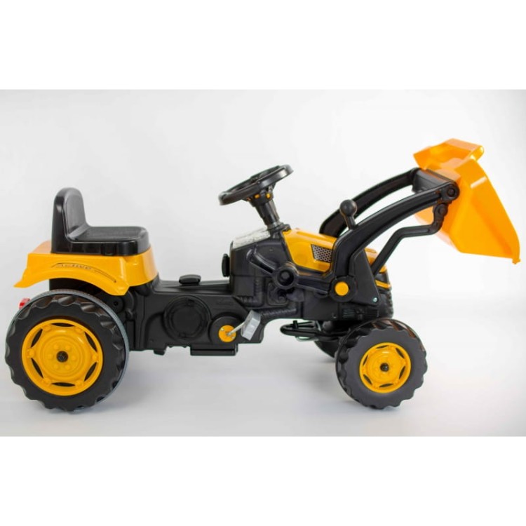 Traktory Dla Dzieci Na Pedały Farmer MaxTrac Classic Łyżka Spychacz