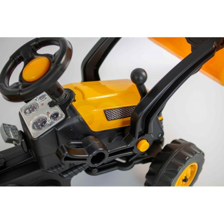 Traktor Dla Dziecka Na Pedały Farmer MaxTrac Classic Łyżka Spychacz