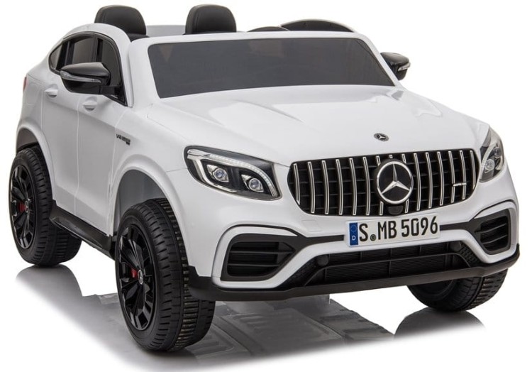 Auto na Akumulator Mercedes GLC 63S Biały 2 osobowe