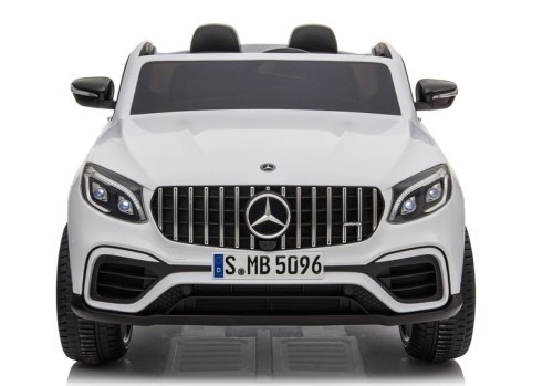 Auto na Akumulator Mercedes GLC 63S Biały 2 osobowe