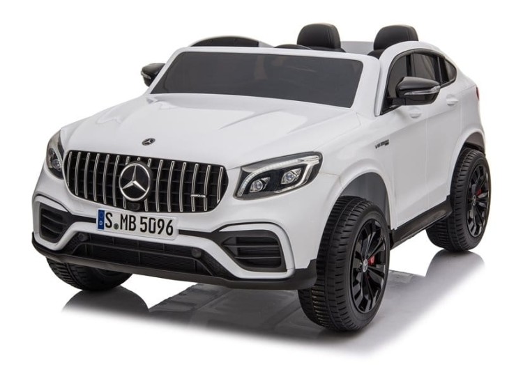 Auto na Akumulator Mercedes GLC 63S Biały 2 osobowe
