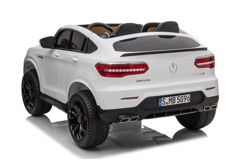 Auto na Akumulator Mercedes GLC 63S Biały 2 osobowe