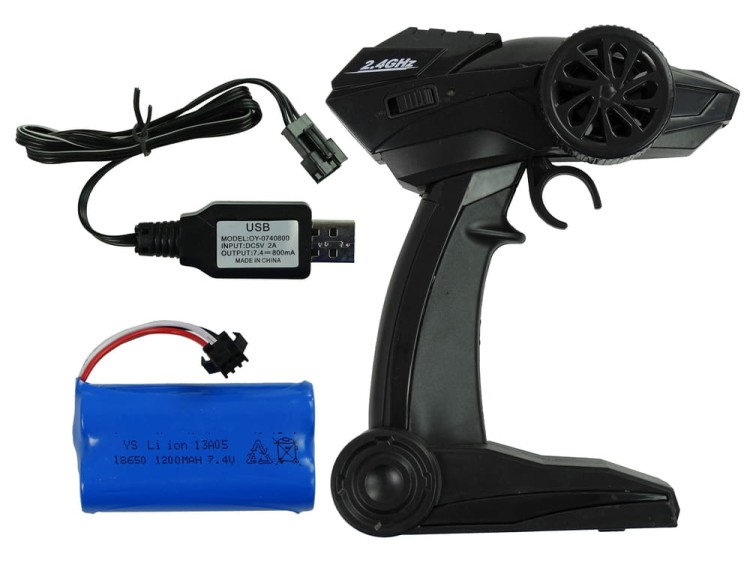 Auto Zdalnie sterowane Terenowe Rock Crawler 2.4 GHz Zielone Amortyzatory 4x4