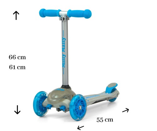 Scooter Zapp Grey - hulajnoga