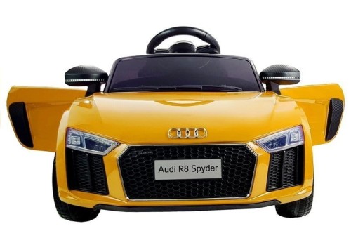Autko na Akumulator Audi R8 Spyder Żółty