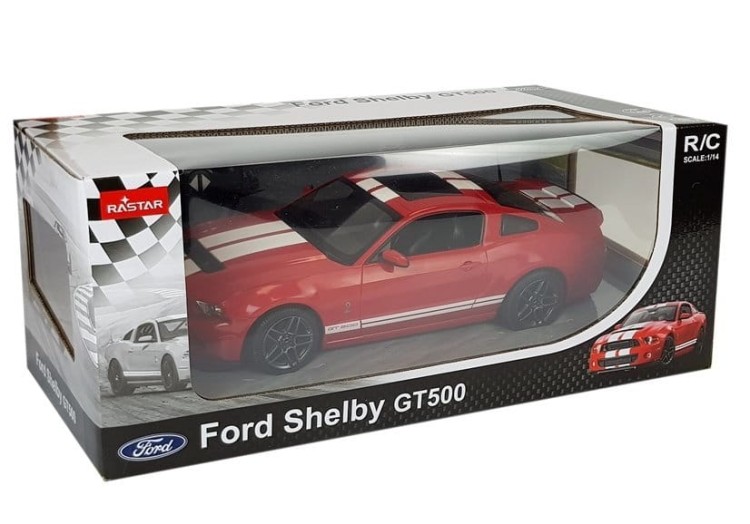 Auto Zdalnie sterowane R/C Ford Shelby Rastar 1:14 Czerwony na Pilota
