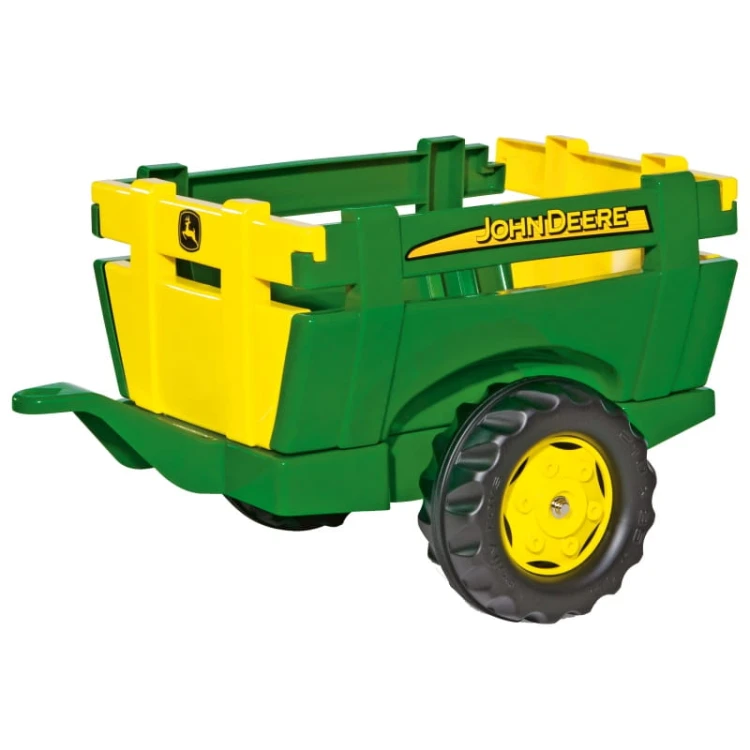 Przyczepa Farm JOHN DEERE Otwierane Burty