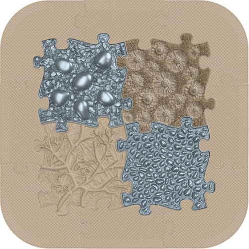 WOOPIE Mata Sensoryczna Ortopedyczna do Domowego SPA 12 el