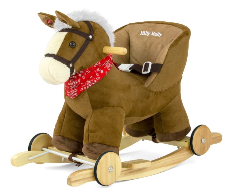 Koń na biegunach Polly Dark Brown