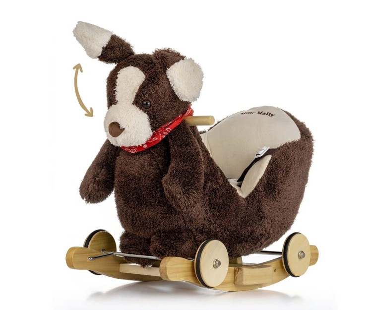 Piesek na biegunach Polly Plus - Brown Dog