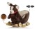 Piesek na biegunach Polly Plus - Brown Dog