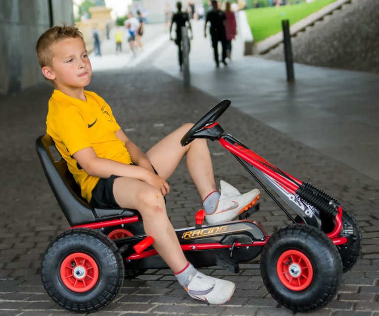 Gokart na pedały Thor Blue