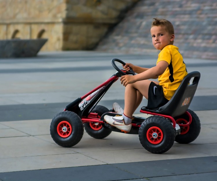 Gokart na pedały Thor Blue