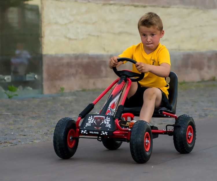 Gokart na pedały Thor Blue