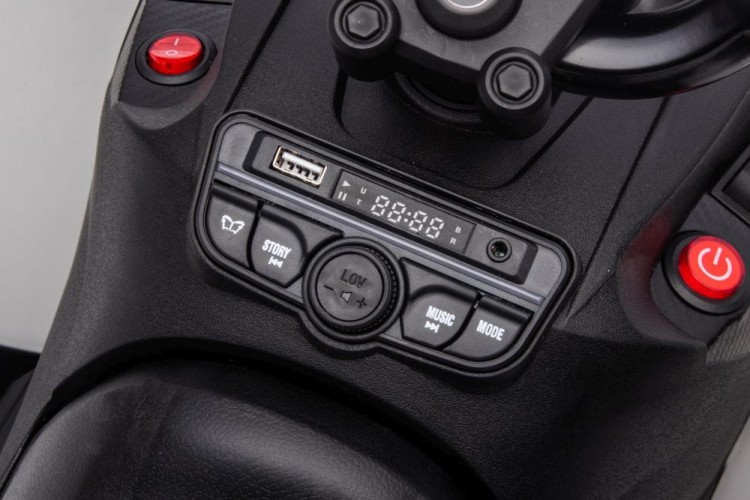 Quad Na Akumulator dla dzieci DK-CA002 biały