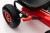 Gokart na Pedały G208 Czerwony