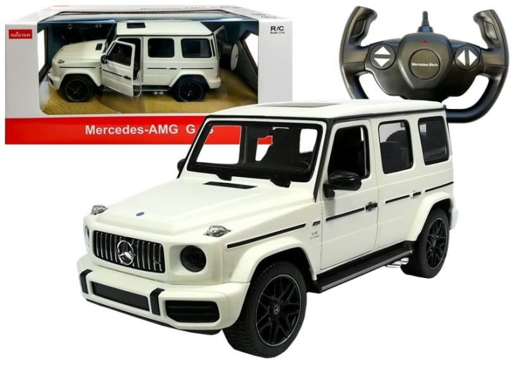 auto Zdalnie Sterowane Mercedes G63 Rastar R/C Biały