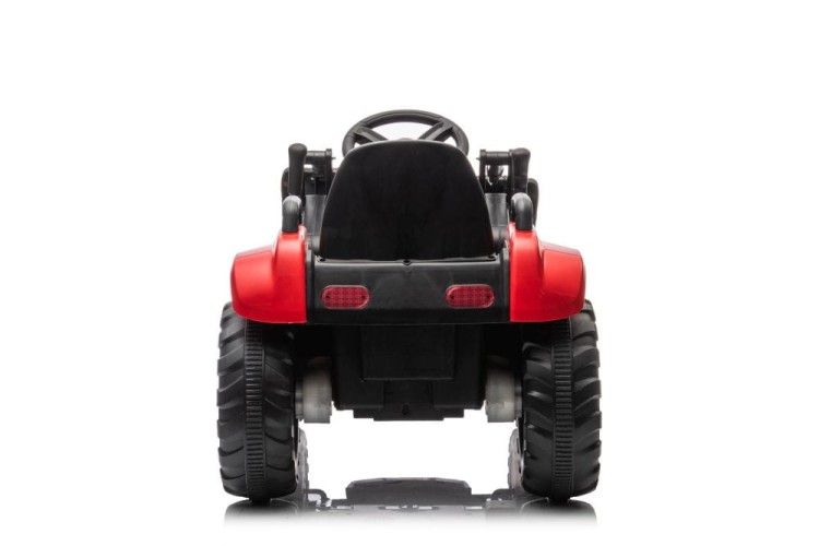Traktor Na Akumulator Z łyżką BW-X002A Czerwony