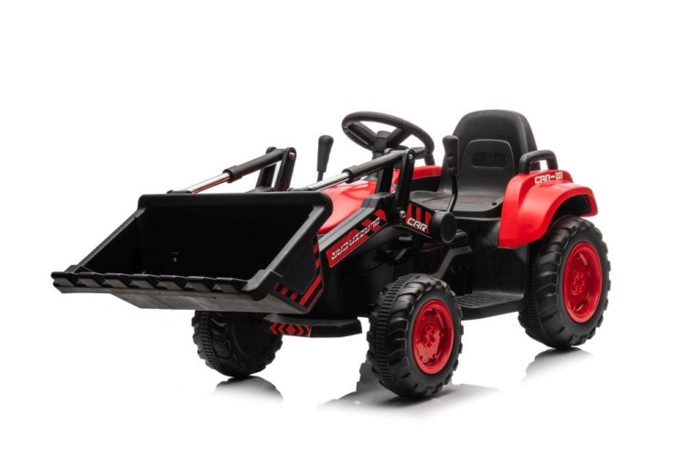 Traktor dla dzieci Na Akumulator Z łyżką BW-X002A Czerwony