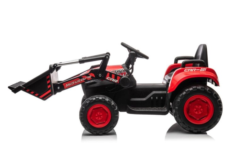 Traktor dla dziecka Na Akumulator Z łyżką BW-X002A Czerwony