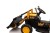 Traktor Dla Dzieci Na Akumulator Z łyżką BW-X002A Żółty