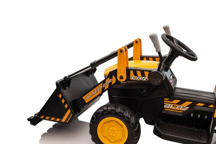 Traktor Dla Dzieci Na Akumulator Z łyżką BW-X002A Żółty