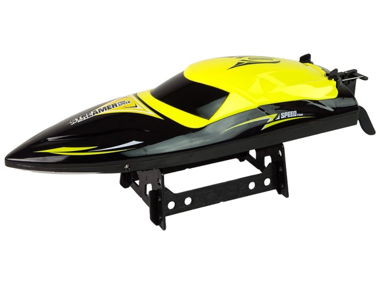 Motorówka Zdalnie sterowana R/C 2,4G Żółta 35 KM/H