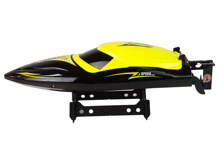 Motorówka Zdalnie sterowana R/C 2,4G Żółta 35 KM/H