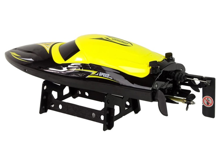 Motorówka Zdalnie sterowana R/C 2,4G Żółta 35 KM/H