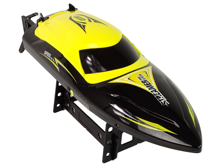Motorówka Zdalnie sterowana R/C 2,4G Żółta 35 KM/H