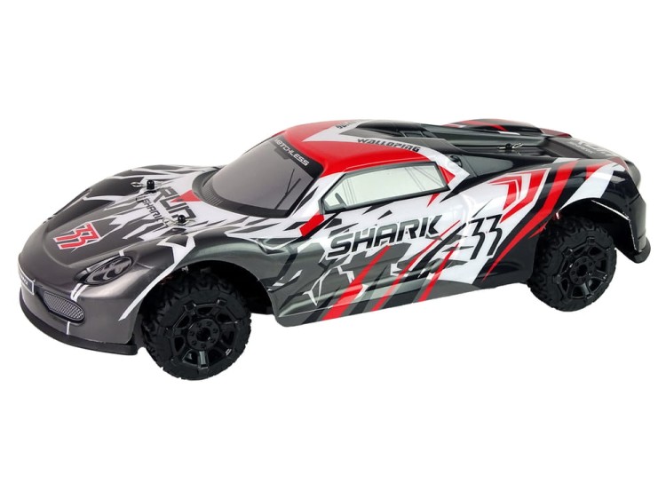 Auto Sportowe  Zdalnie Sterowane R/C 1:8 Szary Biały