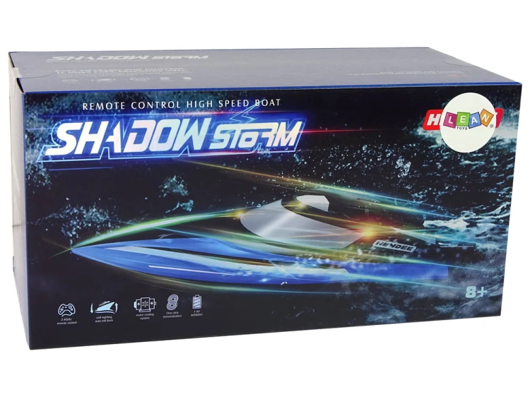 Motorówka Zdalnie Sterowana R/C 2,4G Czerwona 20-25 KM/H