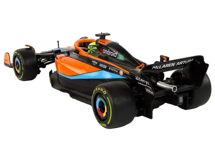 Auto Zdalnie Sterowane  R/C Wyścigowe McLarenF1 Rastar 1:12 Pomarańcz