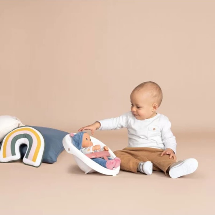 Smoby Little Chodzik Pchacz 3w1 Wózek dla Dzieci + Lalka Bobas